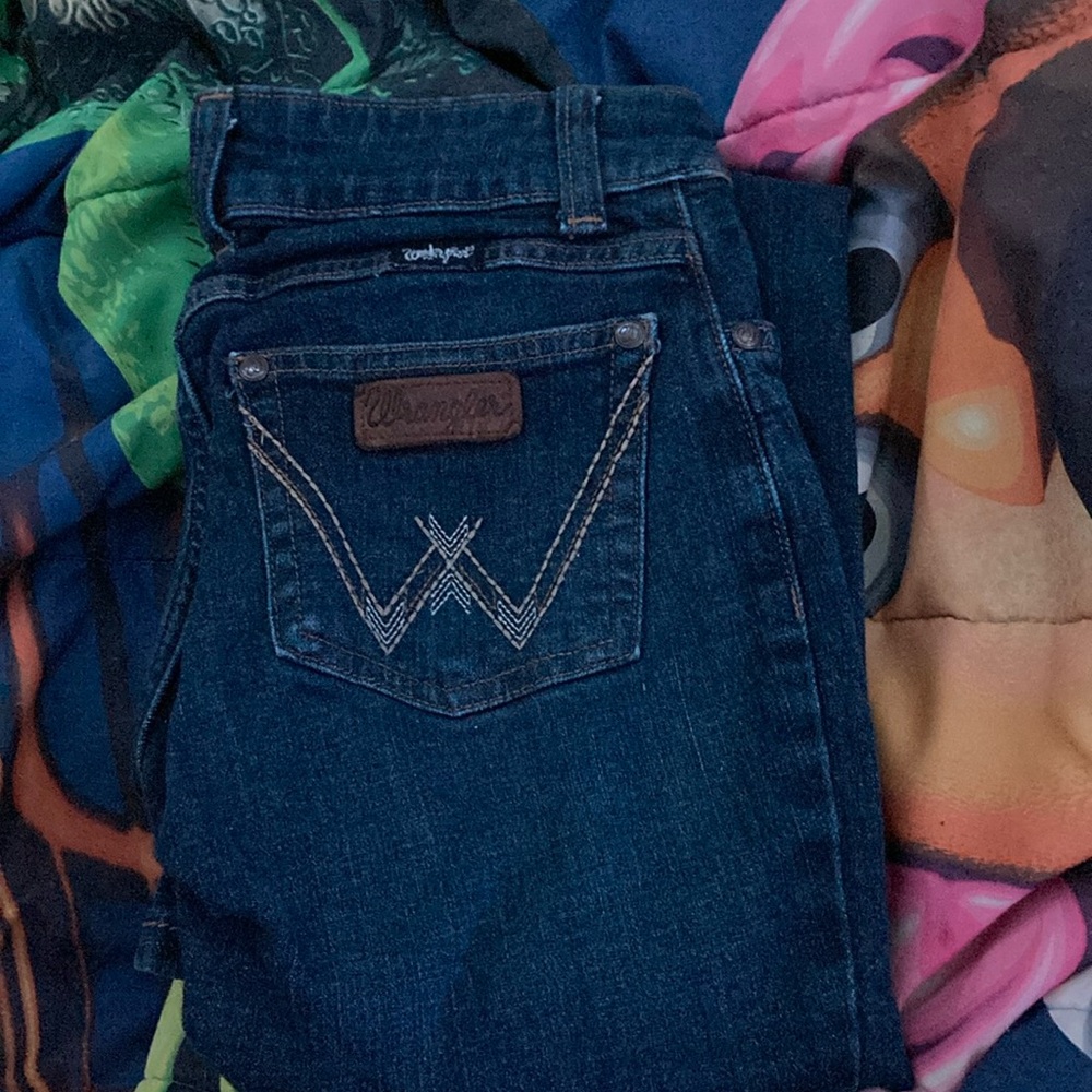 Wrangler jeans bootcut 25w 32l.